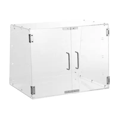 Pastry Display Case, 3-Tier Commercial Countertop Bakery Acrylic Display Case - 20.7" wide