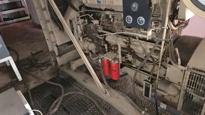 USED CUMMINS/STAMFORD 300KW DIESEL GENERATOR