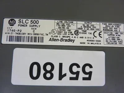 USED ALLEN BRADLEY 1746-P2 SER C / 1746-A4 SER A