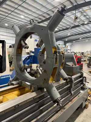 1988 GEMINIS GE-1000 Lathes, Hollow Spindle | N & R Machine Sales (16)