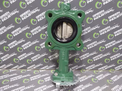 2.5" Stockham LD712-DS3-B Iron Butterfly Valve 200 PSI Surplus