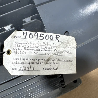 USED Siemens 1LE21012BB214AA3