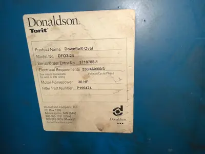 Used DONALDSON TORIT DFO324 Dust Collectors Ohio US | HGR 24 #1424446