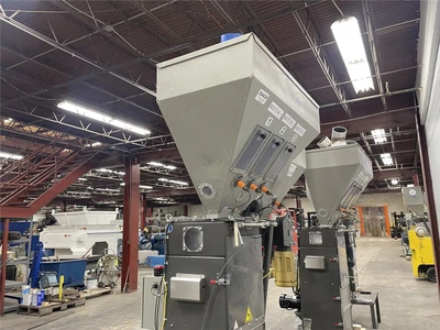 2,500 LB/HR 3 Components AEC Gravimetric Blender