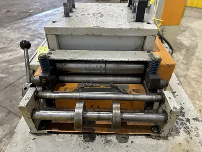 10" x .130" DURANT JACO MODEL #VS-MD-10 POWERED COIL STRAIGHTENER: STOCK #23069