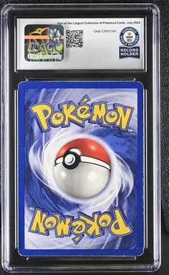 1999 POKEMON GAME 1ST EDITION #7 HITMONCHAN-HOLO CGC WORLD RECORD 1/1 GRAIL