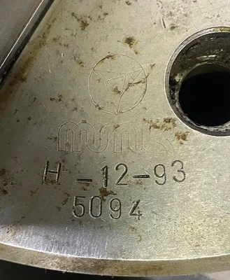 MMW H-12-93 12" 3-JAW CHUCK - HYD.