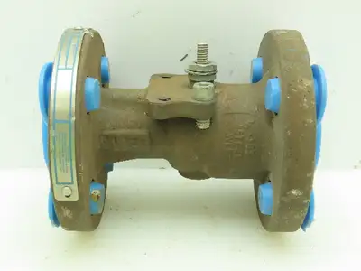 Jamesbury Ball Valve 1/2" Flanged 4-Bolt Raised Face Class 300# WCB Steel CSTL