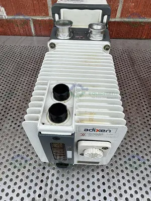 USED ADIXEN UNKNOWN MODEL ROTARY VANE VACUUM PUMP 220/240V
