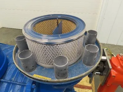 National Turbine NT05206-0-6AD Multistage Centrifugal Blower 6 Stage 5" Valve