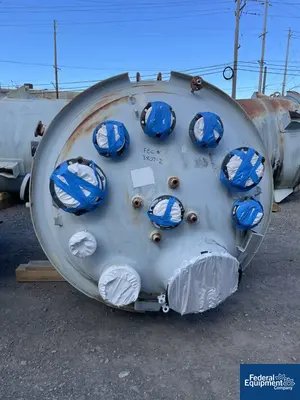 NEW Pfaudler 1,000 Gal Pfaudler Glass-Lined Reactor, 150/150#, Unused