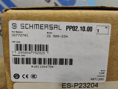 Schmersal ZQ 900-22N Electrical/PLC/Automation | ESS Industrial Equipment Sales (3)