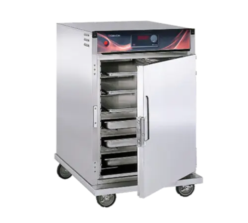 Cres Cor H-137-SUA-6D 1/2 Height Insulated Mobile Heated Cabinet W/ (6) Pan Capacity, 120v
