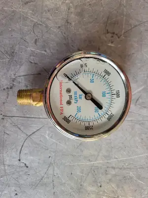 2.5", 0-3000 PSI Pressure Gauge