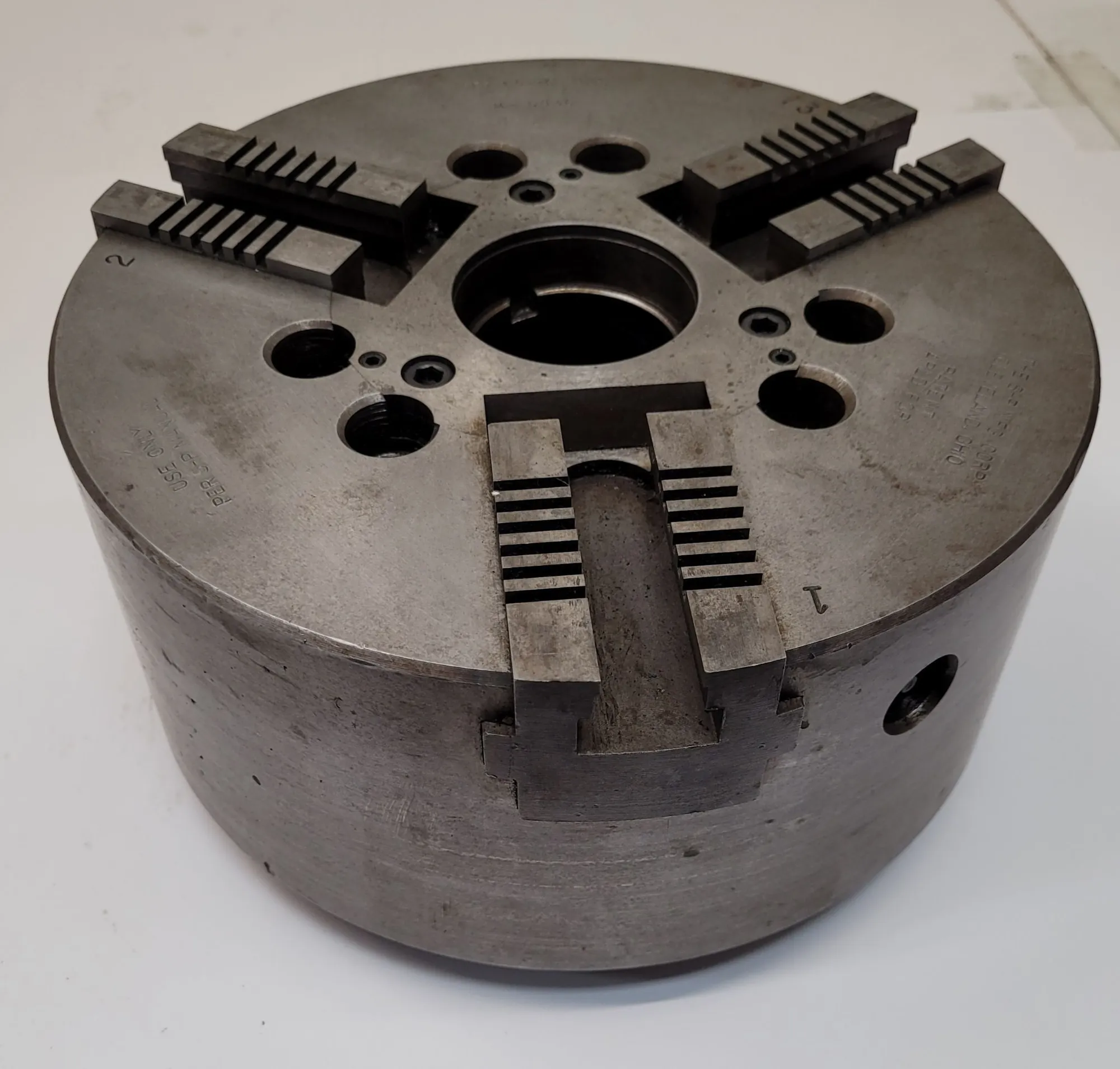 USED S-P MFG. 3 Jaw Chuck - 10 In