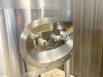 🔴 Heading to Auction May 27 - Used 550 Gallon Tank (Reactor), 316 Stainless Steel, Full Vacuum