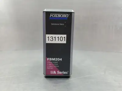 Used Foxboro FBM204 (P0914SY) 4-In/4-Out 4-Channel Isolated Module PLC Input & Output South Carolina US | Palmetto Automation #1542738