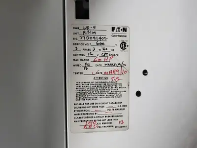USED EATON SVX050A1-5A4N1