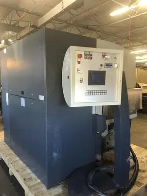 WEINIG RAIMANN PROFIRIP KR-310-M GANG RIPSAW WITH (2) MOVING BLADES WITH RAIMANN VALUE RIP IV GANG RIPSAW INFEED SYSTEM