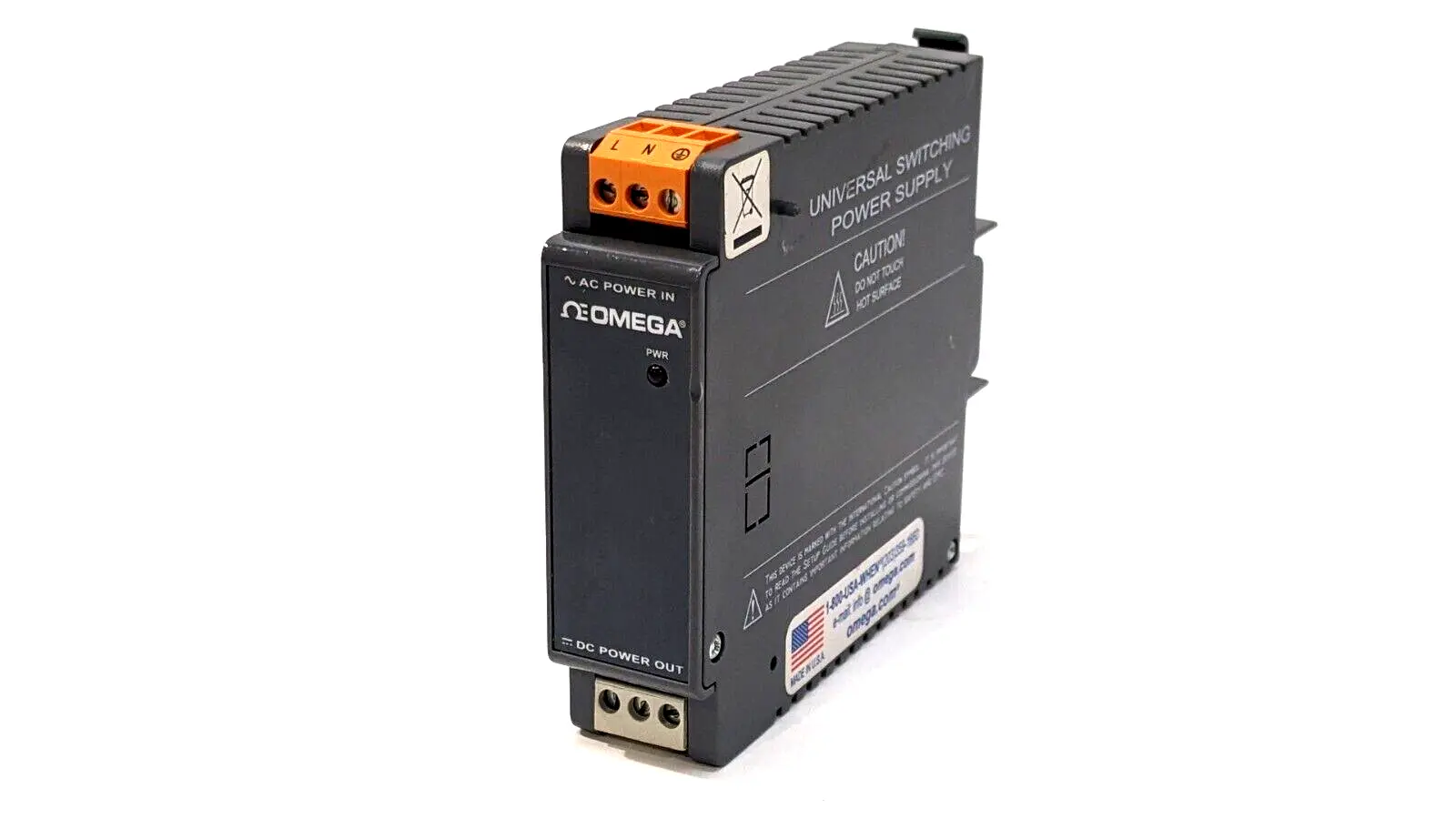 Used OMEGA iDRN-PS-1000 DIN Rail Power Supplies Michigan US | Maverick Industrial Sales #1401549