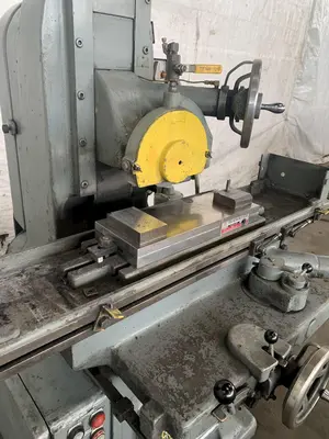 6" X 18" GALLMEYER & LIVINGSTON HORIZONTAL SURFACE GRINDER. STOCK # 0678324
