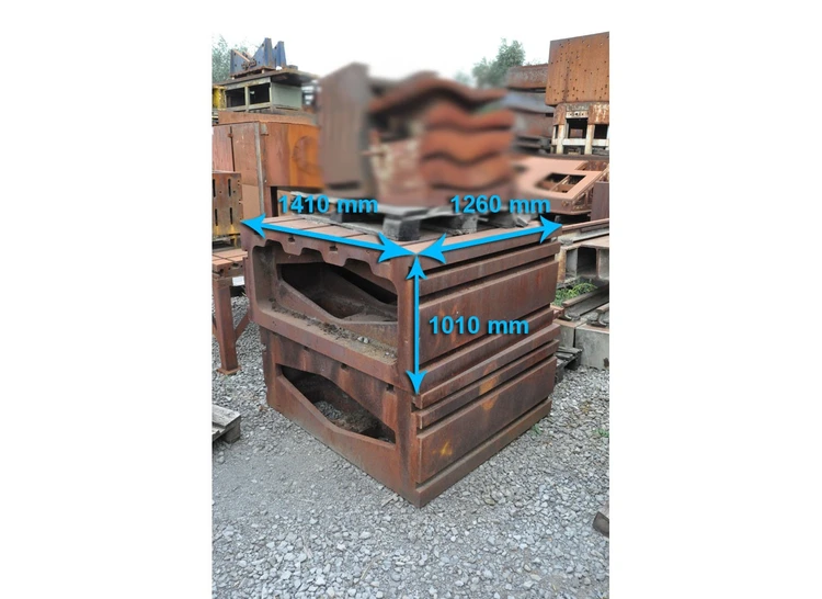Used CLAMPING BLOC 1410 X 1260 X 1010 MM Angle Plates BE | Apt International N.V #366370