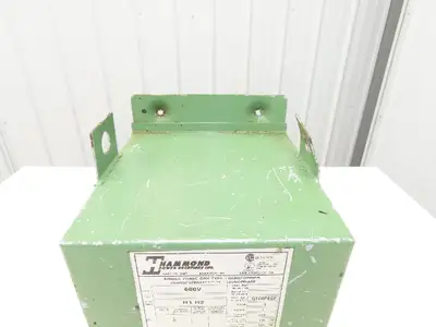 Hammond Power Solutions Q1C0PECF Transformer 1KVA HV 600V lv 120/240V 1PH 3R