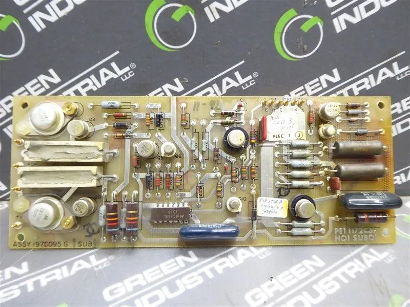Westinghouse 1185C42 H01 Elevator Control Card 197C095 G1 Sub 6 Used