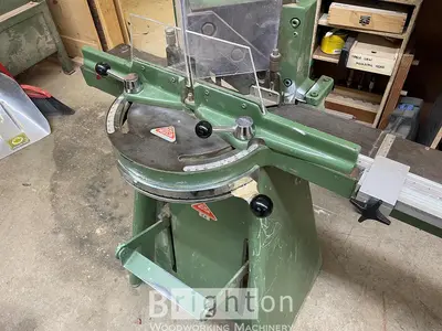 USED MORSO MODEL F MITRE GUILLOTINE