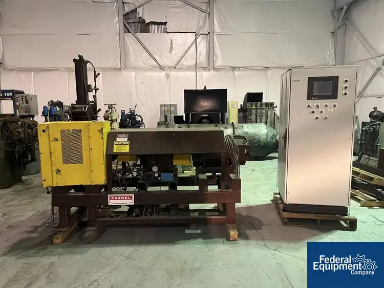 Used Farrel Farrel Banbury Internal Rotor Mixer, Model OO C, 60 HP Agitators, Blenders, Mixers Ohio US | Federal Equipment Company 17 #130272