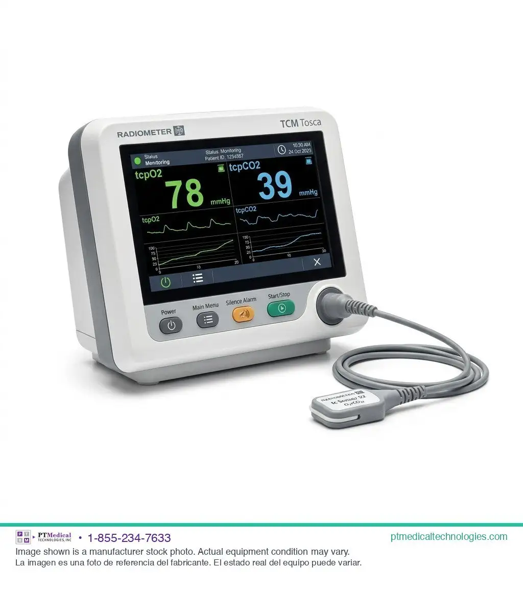 Used TOSCA RADIOMETER Patient Monitors Texas US | PT Medical Technologies #1458456