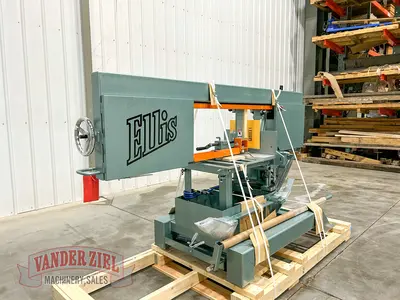 New | in-Stock ELLIS 4000 Horizontal Band Saws Michigan US | Vander Ziel Machinery Sales #480045