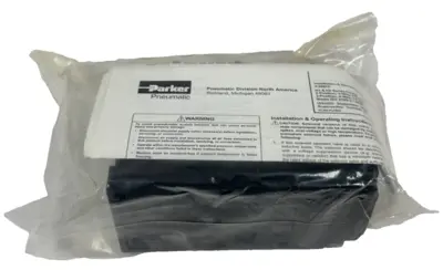 NEW PARKER H2E15BGC23A SOLENOID VALVE 150PSI 110/120V 50/60HZ
