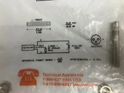 922AA1E-A4P-L | Micro Switch  Proximity Sensor - New Other