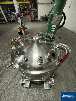 USED Precision 600 Liter Precision Stainless Reactor, 316L S/S, 45/100#