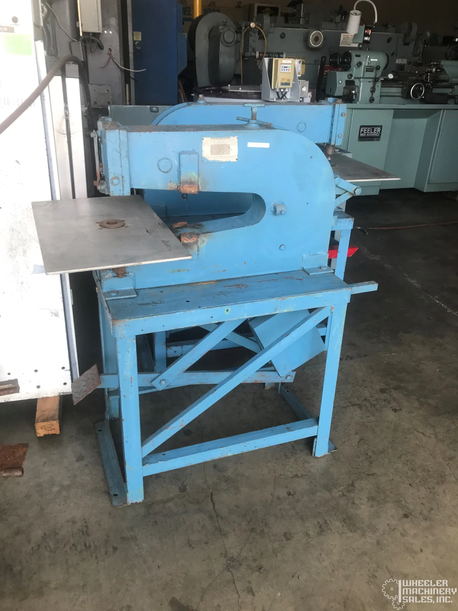 WHITNEY JENSEN #58 FOOT OPERATED KICK PUNCH 5 Ton #6263 #2