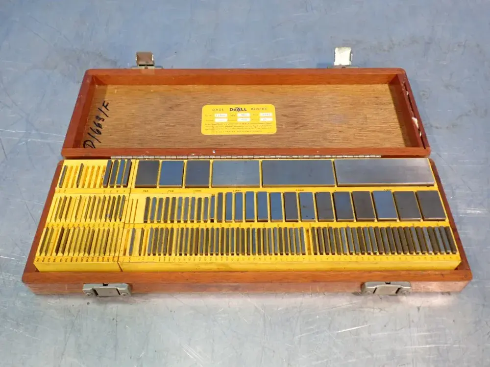 Used DOALL 119R Gage Blocks Ohio US | HGR 24 #1249429