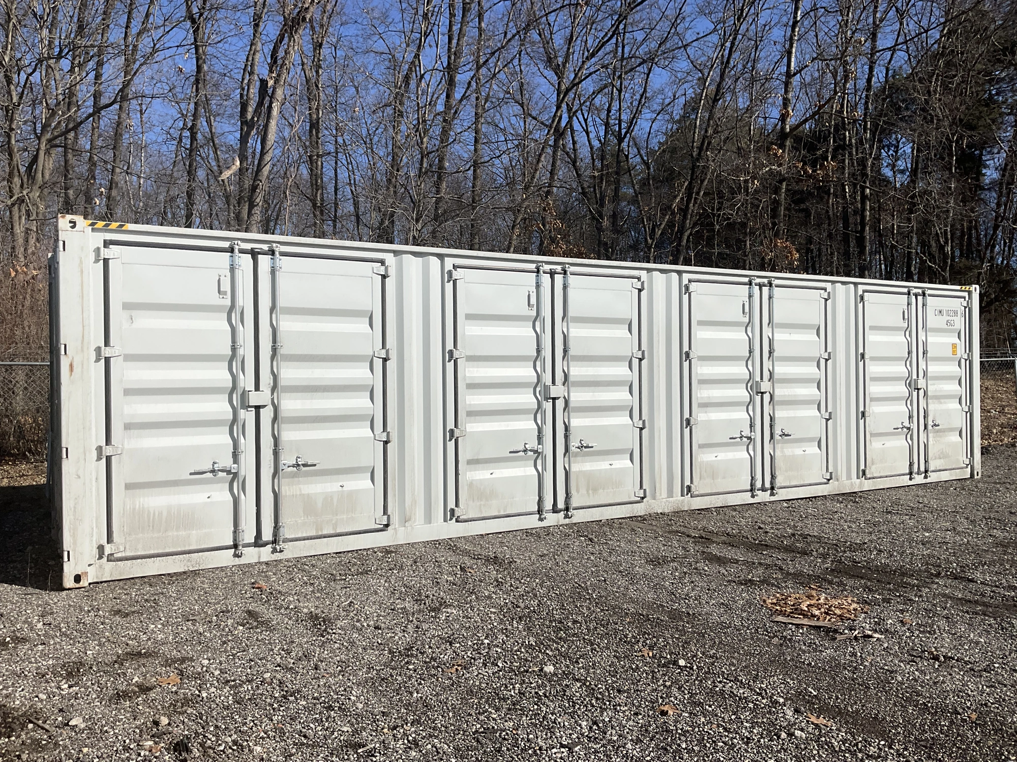 2025 High Cube 40’L x 8’W x 9’ 6”T Metal Shipping/Ground Container
