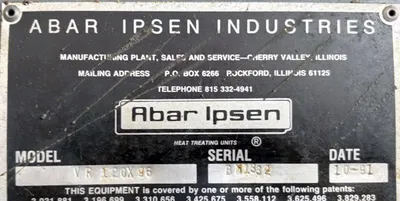 ABAR IPSEN VR-60X60TT Vacuum - Horizontal | Heat Treat Equipment Co. (15)