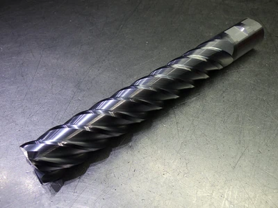 Minicut 1" 5 Flute Carbide CR Endmill 1" Shank .03" R S5045-3260-R.030W (LOC2990B)