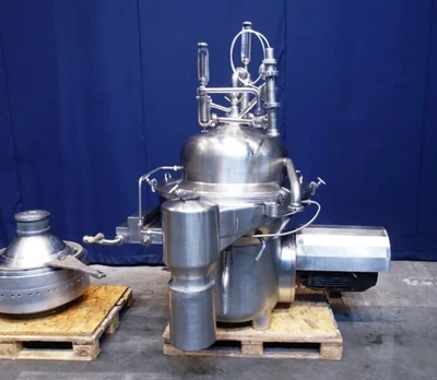 Westfalia SAMM 12006 warm milk separator, 316SS.