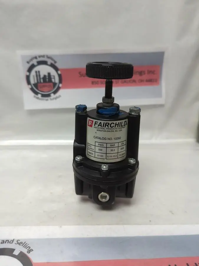 Used FAIRCHILD 10262 Solenoid Regulators Ohio US | Surplus Asset Holdings #1237925