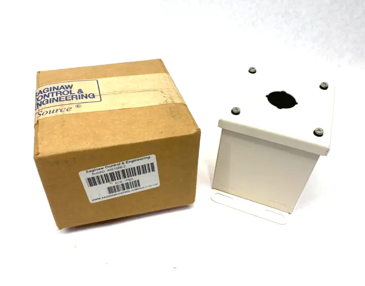 New | in-Stock SCE Extra Deep Pushbutton Enclosure White 1-H Electrical Boxes Michigan US | Maverick Industrial Sales #1395830
