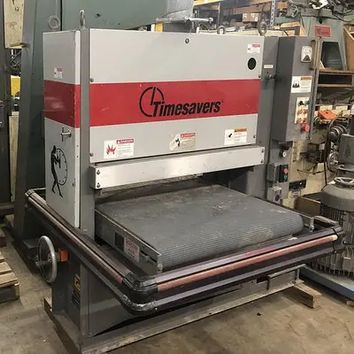 TIMESAVERS 137-1HD60, 37" SINGLE-HEAD WIDE-BELT SANDER