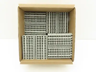 Allen Bradley 1492-L3Q IEC Terminal Block 4 Position 5.1x79x31.3mm Lot of 94