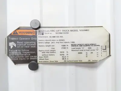 Curtis CP325-2 Forklift Contactor Control Panel Assembly From Hyster N30XMR2