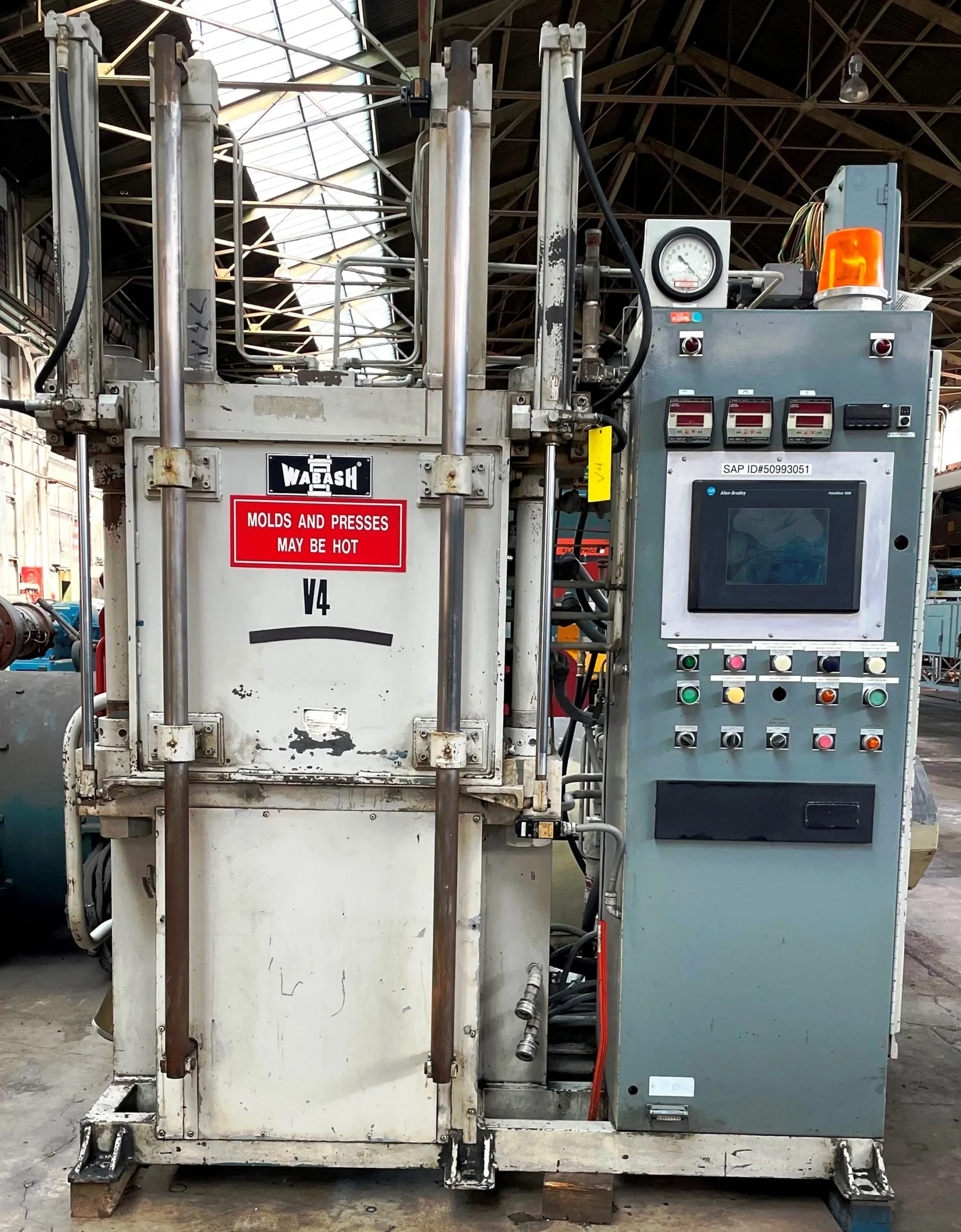 12″ x 12″ Wabash Vacuum Press, Item #1906-2
