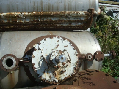 1400 L S/S Horizontal Pressure Vessel