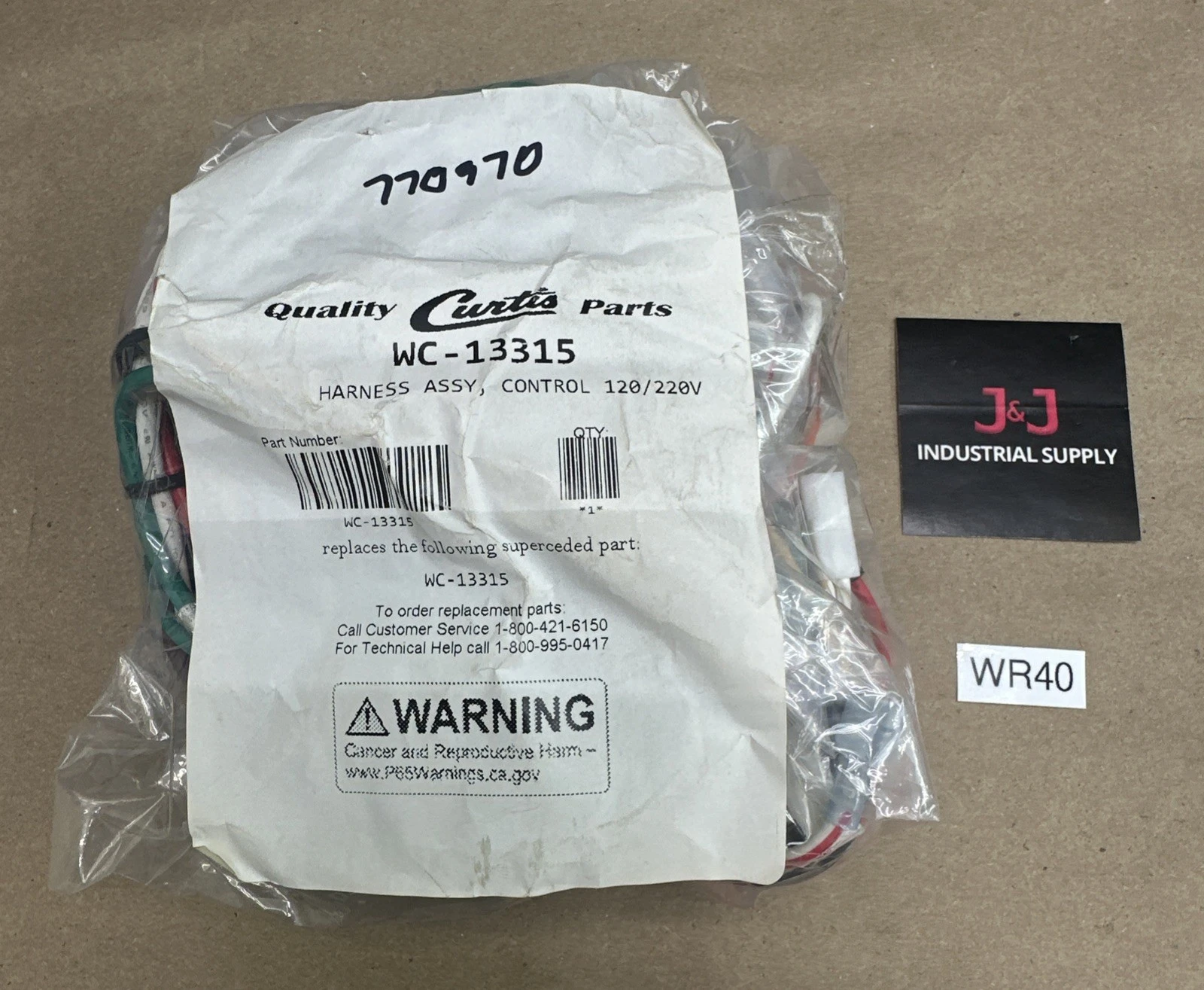 NEW Curtis WC-13315