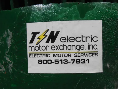 Rebuilt 150 HP TECO 445TS Frame 460 Volts 3600 RPM 3600 RPM
